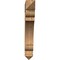 Ekena Millwork Olympic Arts & Crafts Smooth Bracket, Western Red Cedar, 5 1/2"W x 38"D x 38"H BKT06X38X38OLY03SWR - alternate 2